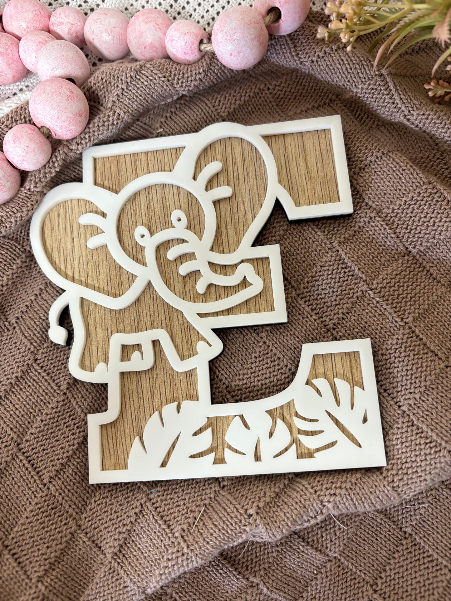 ELEPHANT THEME LETTERS