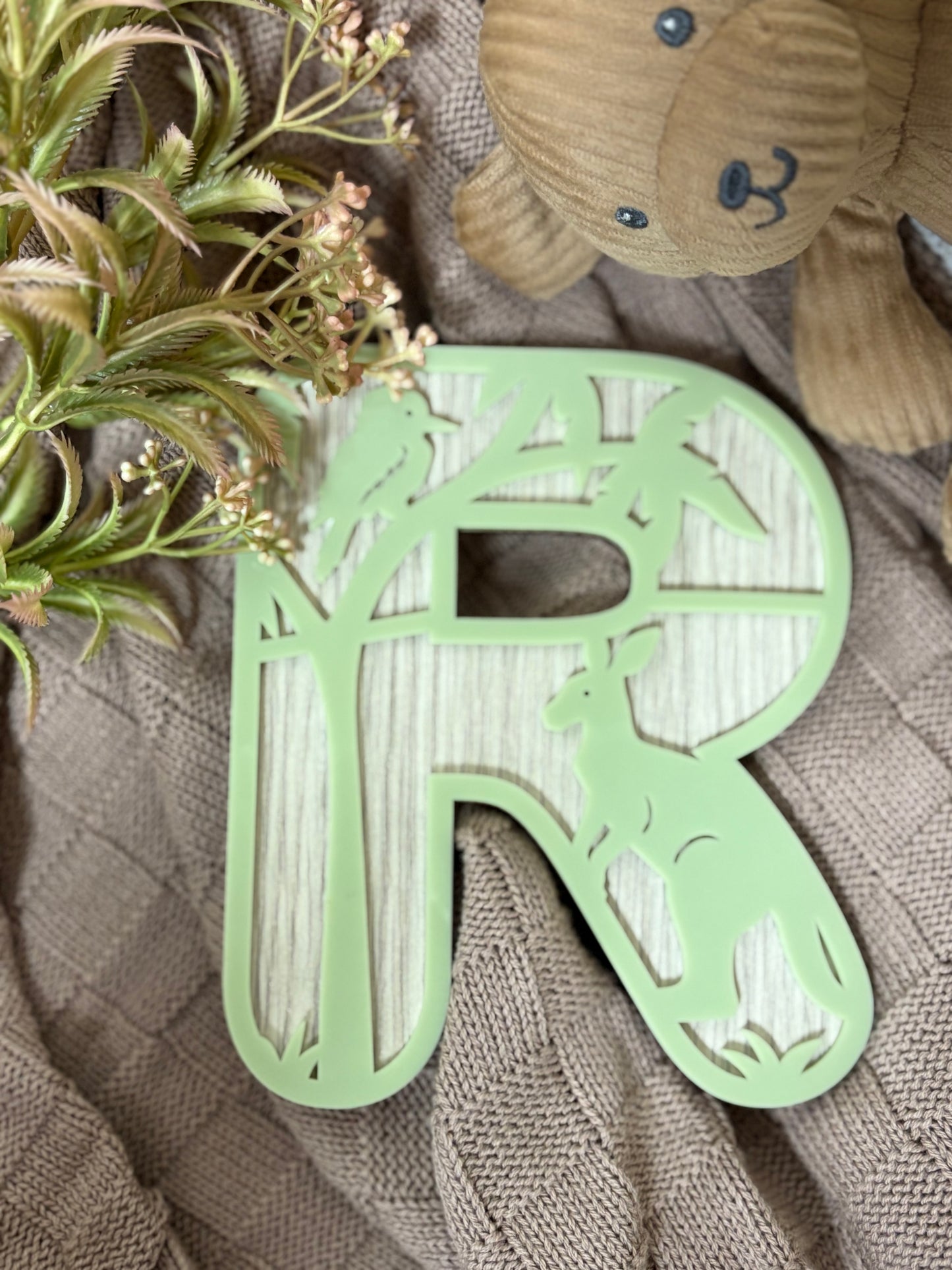 AUSSIE ANIMAL THEMED LAYERED LETTERS