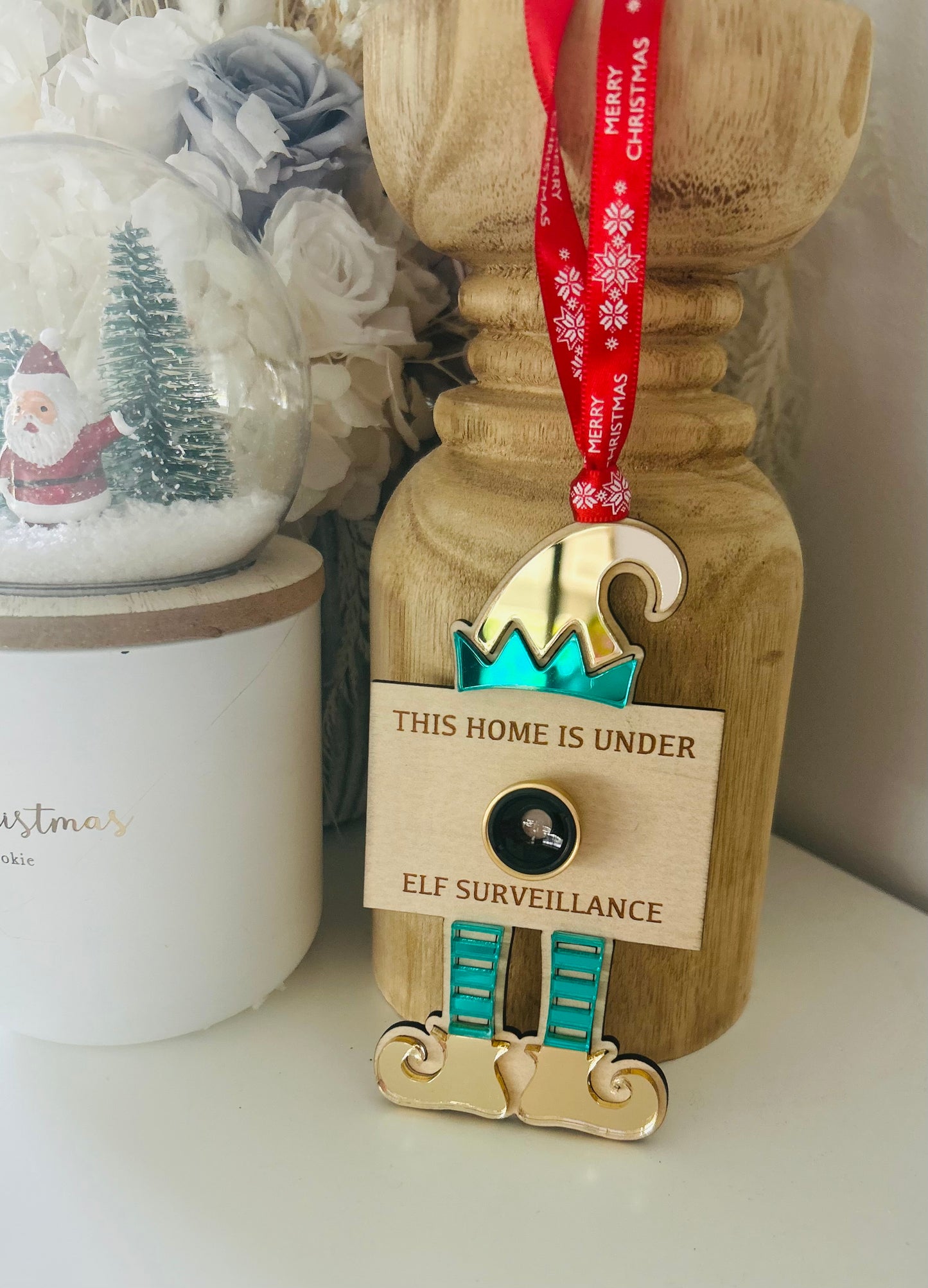 ELF SURVEILLANCE HANGING ORNAMENT