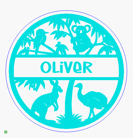 AUSSIE ANIMAL WALL PLAQUE