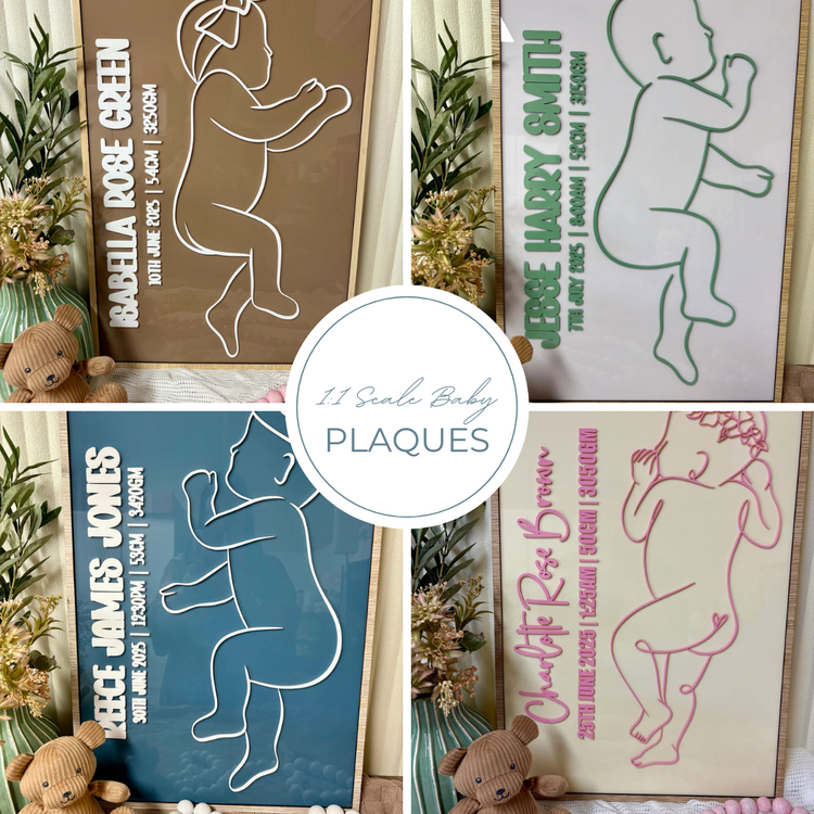 1:1 BABY OUTLINES