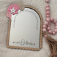 Personalised Affirmation Mirror – Seashell Themed