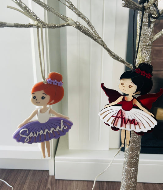 DANCING GIRL HANGING ORNAMENT