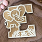 ELEPHANT THEME LETTERS