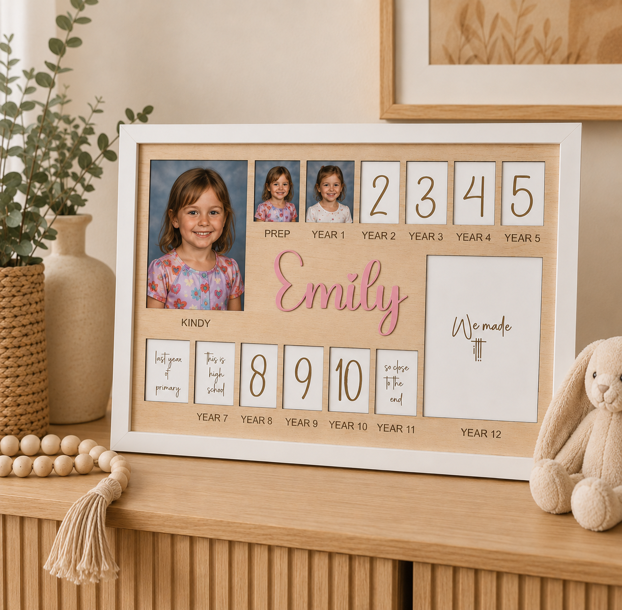 SCHOOL PHOTO FRAME