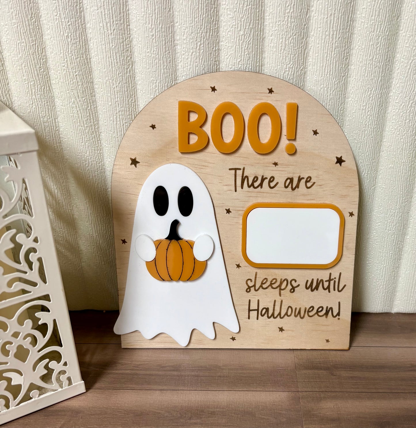 BOO! HALLOWEEN COUNTDOWN BOARD