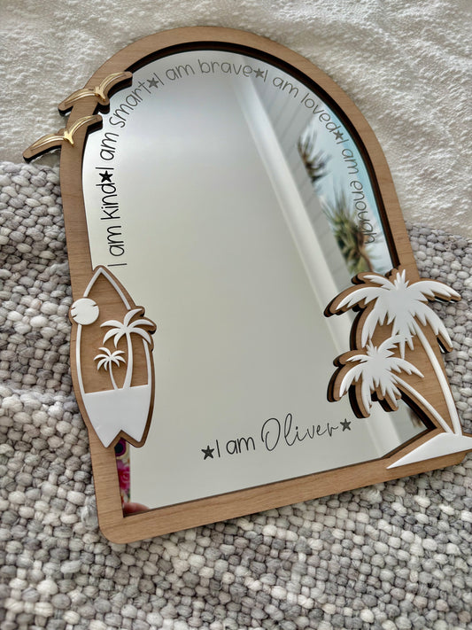 AFFIRMATION MIRROR - SURFS UP