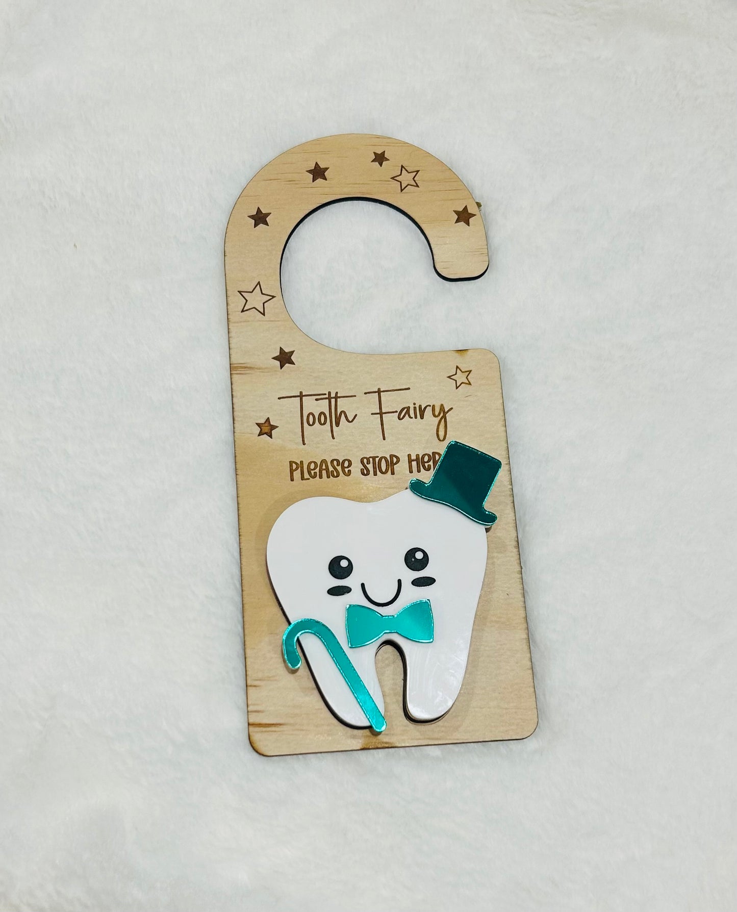 Tooth Fairy Door Hanger - Top Hat