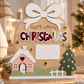 Personalised Christmas Countdown Board – Gingerbread House