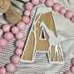 SAFARI ANIMAL THEMED LAYERED LETTERS