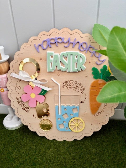 Hoppy Easter Bunny Treat Tray
