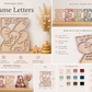 ELEPHANT THEME LETTERS
