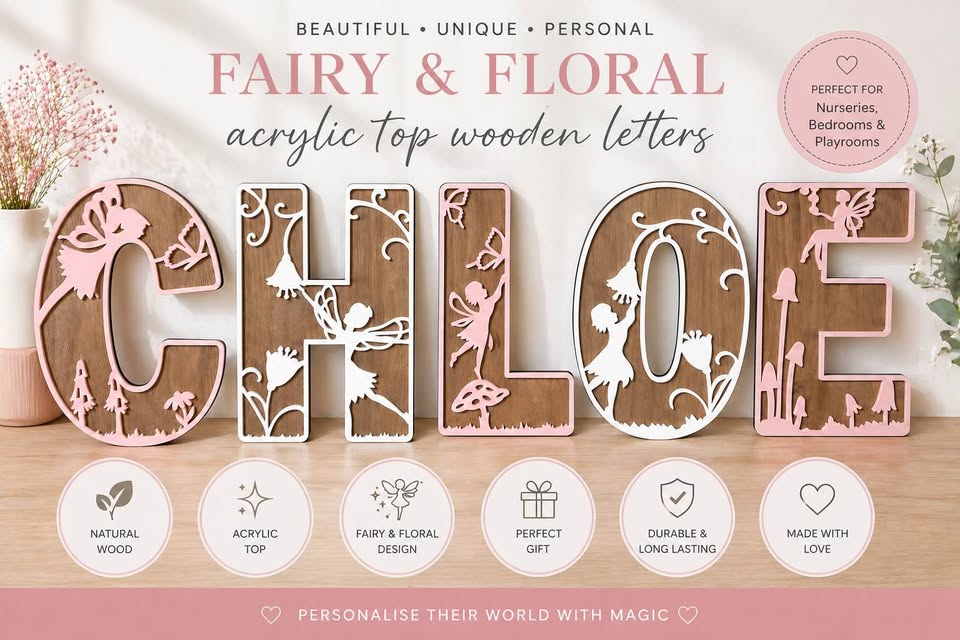 FAIRY ALPHABET SET