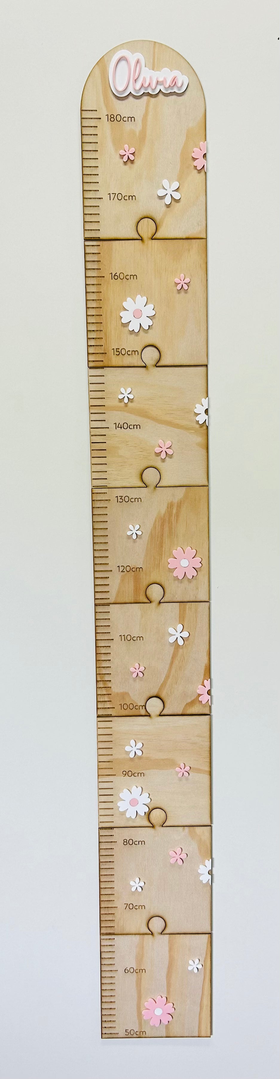 GROWTH CHART / WALL RULER - DAISY DAYS