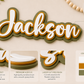 Triple Layered Acrylic Name Plaque - Cursive Font