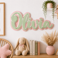Triple Layered Acrylic Name Plaque - Cursive Font