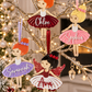 Personalised Christmas Fairy Ballerina Ornament
