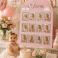 First Birthday Photo Board | Rainbow Theme Birthday Board