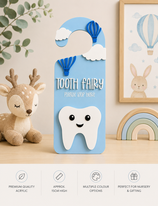 Tooth Fairy Door Hanger – Balloon Theme