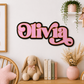 Triple Layered Acrylic Name Plaque