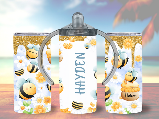 BUSY BEE SIPPY TUMBLER