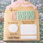 Dear Easter Bunny Board - Bow