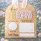 Dear Easter Bunny Board - Bunny Ears
