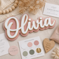 Triple Layered Acrylic Name Plaque - Cursive Font