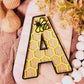 BUMBLEBEE THEMED LAYERED LETTERS