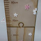 GROWTH CHART / WALL RULER - DAISY DAYS