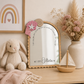 Personalised Seashell Themed Affirmation Mirror | Laser Engraved Nursery Bedroom Decor